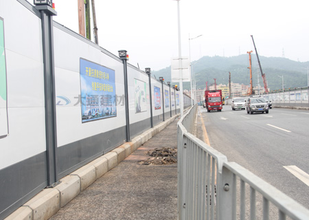 A類鋼結構圍擋-深圳市政道路工程項目-A/B/C類圍擋-深圳市大通建材有限公司圍擋生產定制廠家